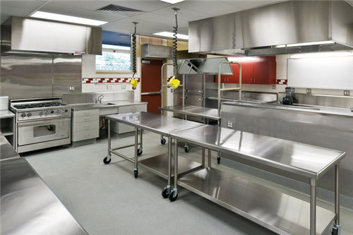 不銹鋼應用于廚房設備